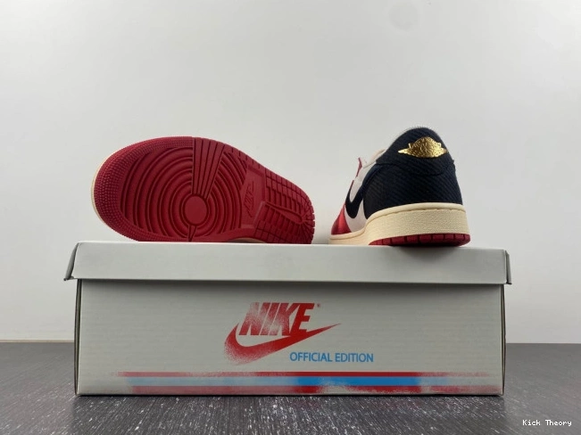 Kicked Out Shoe Store OG Room Trophy Air FN0432-100 Away Jordan 1 x Low 0713